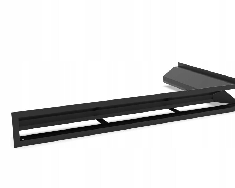 Kratka luft wylotowe Defro Home czarny 600x400x90(120) 9 1939cf9db952e10dad0b6f530bc234e9