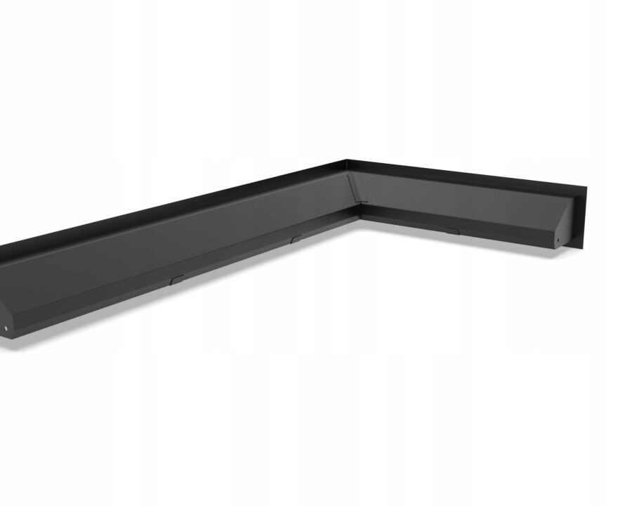 Kratka luft wylotowe Defro Home czarny Lewy 600x400x90(120) 10 42d3d4e92f893261e652963788c5322e